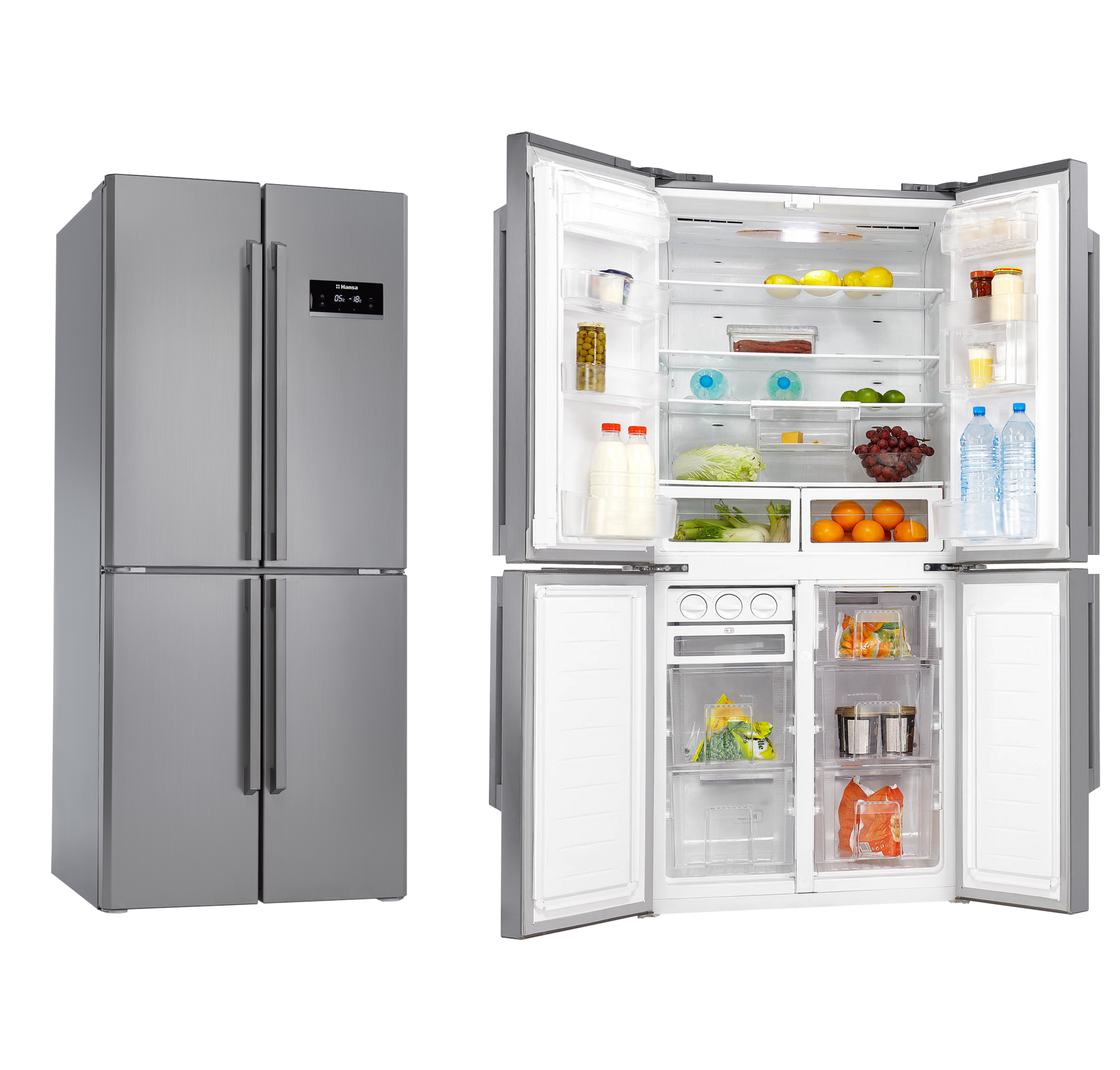 Brīvi stāvošais ledusskapis